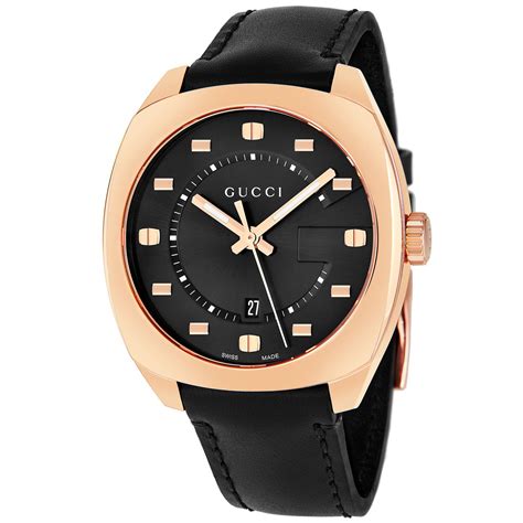 black gucci watch for men|gucci men watches clearance.